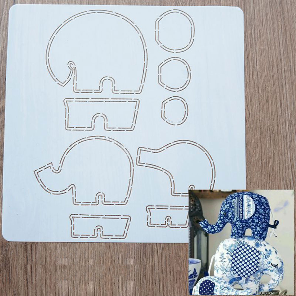 Art Craft Template - استنسل قالب خياطة اللحف البلاستيكي، قالب