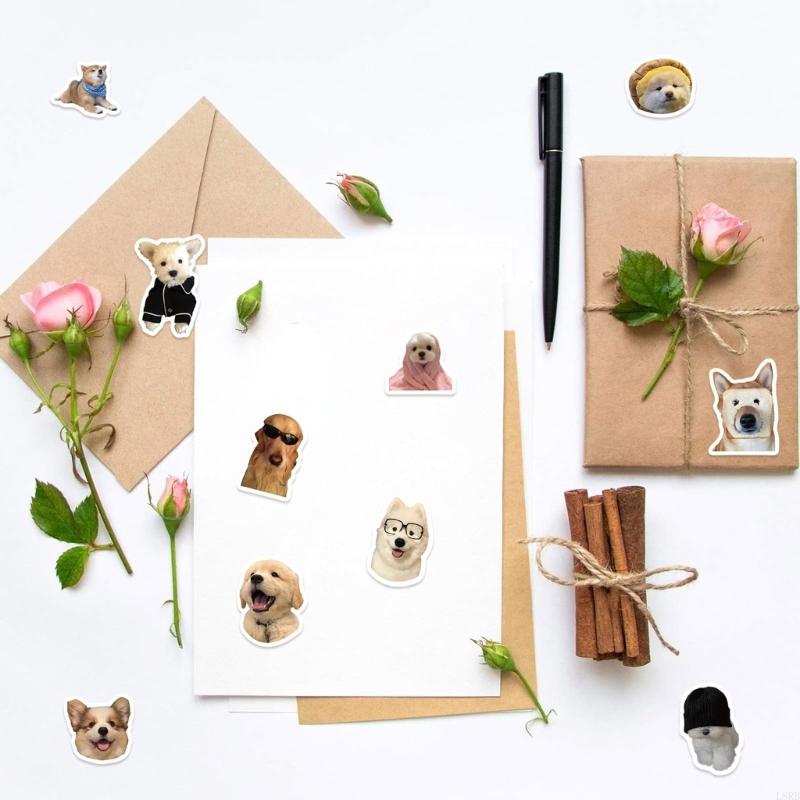 Art Craft Easy With Paper - الكلاب الرموستسون ملصق لفة لاصق للمذكرات