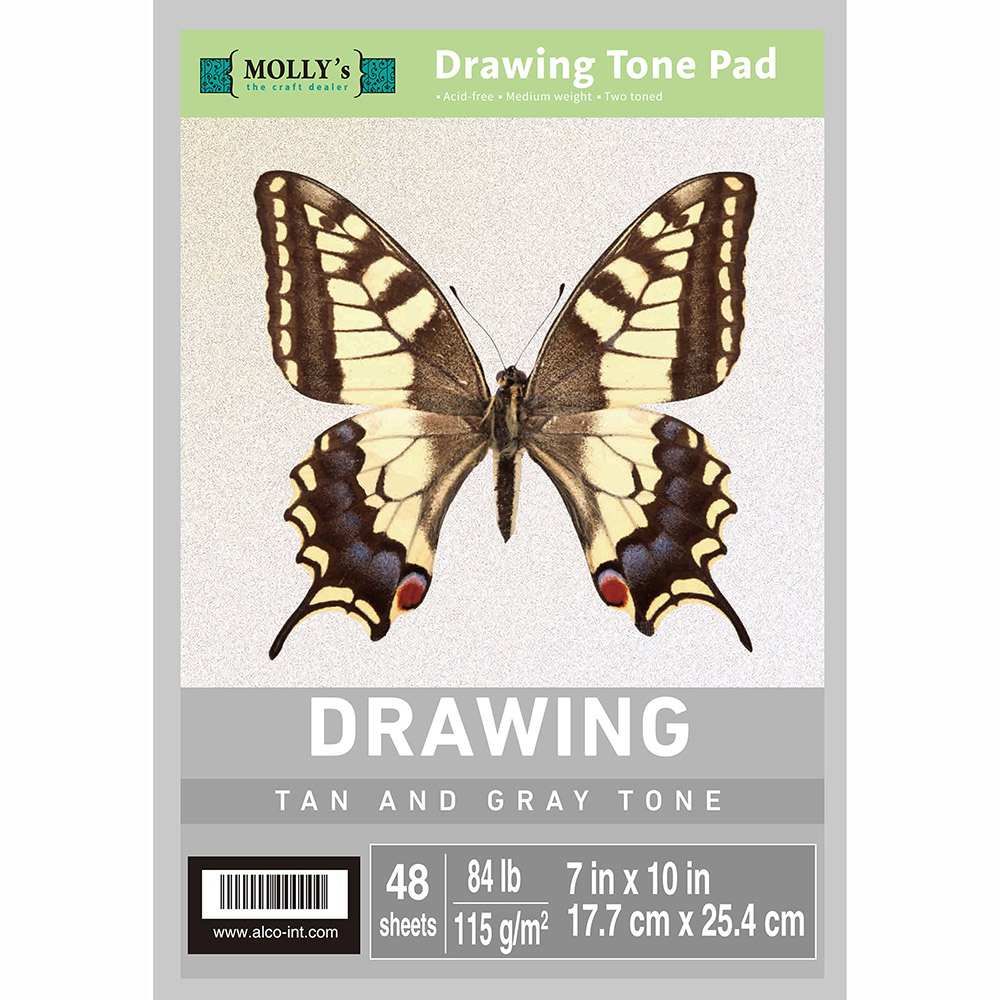 Art Craft Stationery - 7x10 بوصة رسم لهجة الوسادة PK48