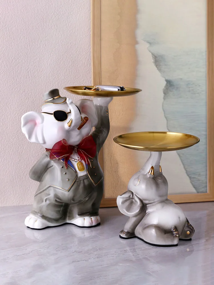 Art Craft Elephant - الفن الحديث ديكور المنزل تمثال الفيل