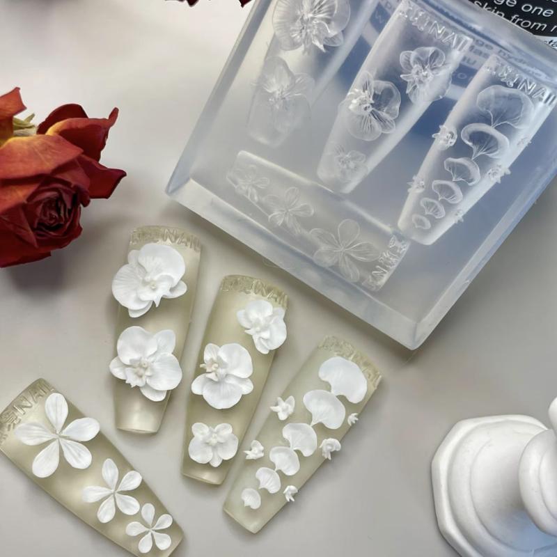 Art Craft Template - قوالب أظافر ثلاثية الأبعاد من السيليكون