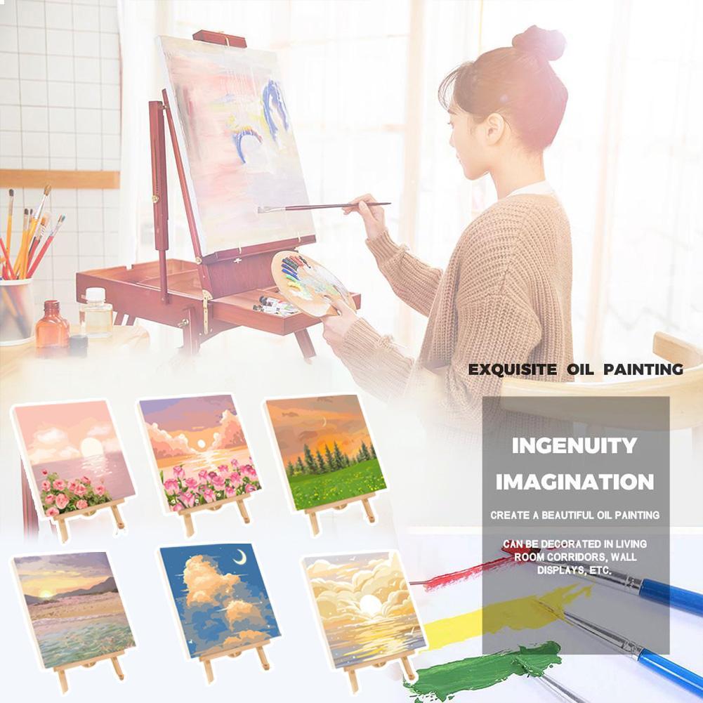 Art Craft And Cloth - طقم رسم بالأرقام للكبار والأطفال، 6