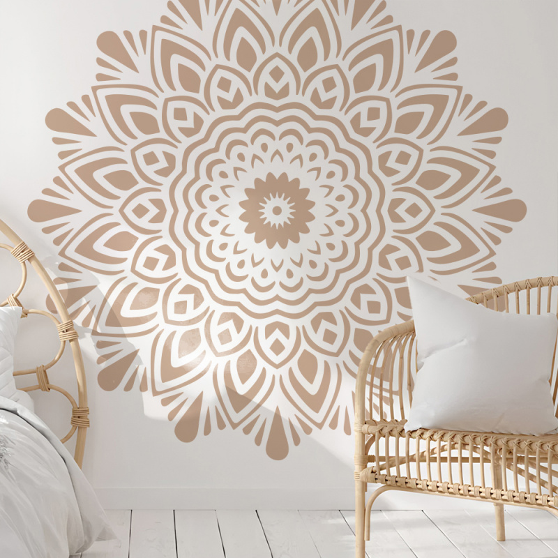 Art Craft Template - ماندالا لوحة كبيرة استنسل قطرها 150