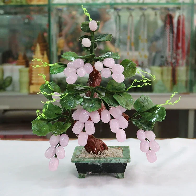 زخرفة الحجر شجرة العنب Zhaocai - مراجعة Art Craft Christmas Tree وسعره