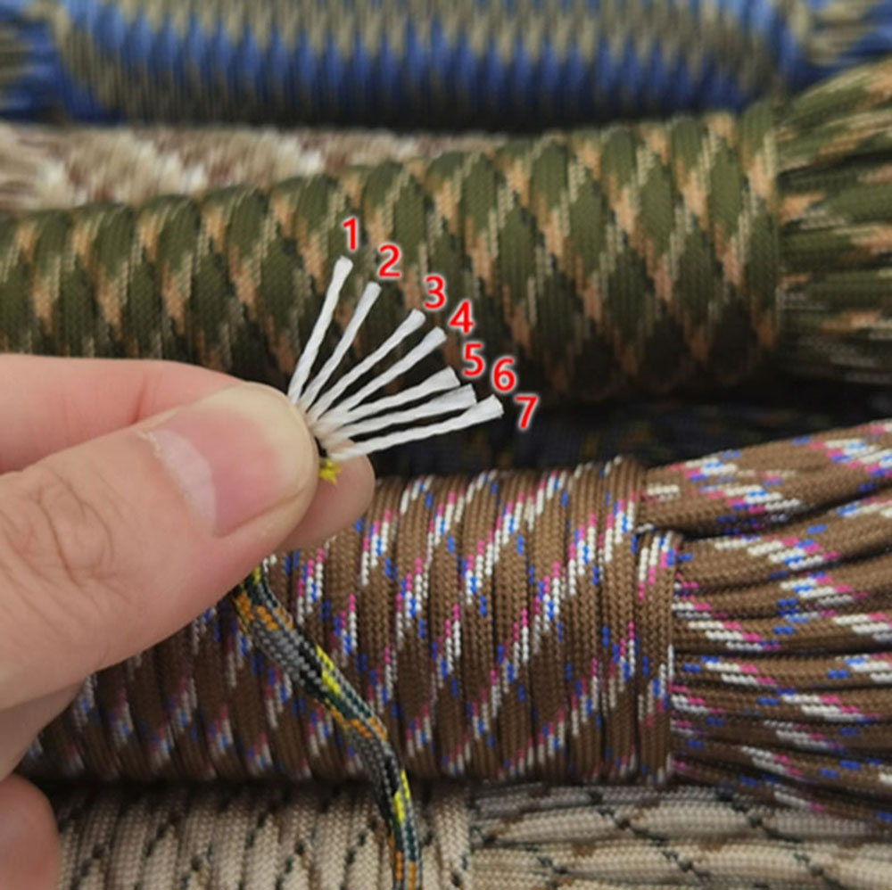 حبل باراكورد 550، حبل باراشوت، - مراجعة Macrame Cord Cotton وسعره