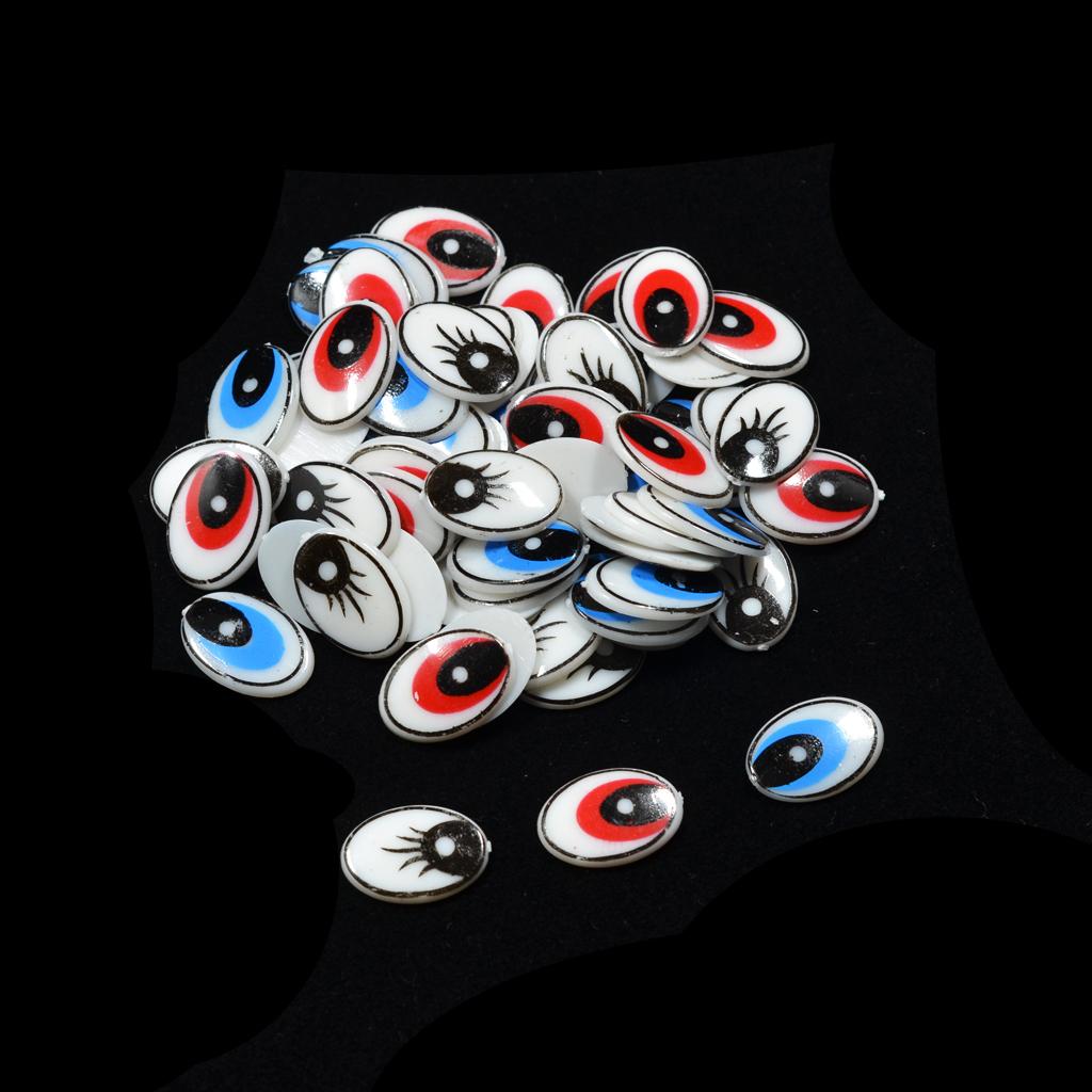 عيون بلاستيكية بيضاوية مسطحة ب - مراجعة Art Craft Eyes وسعره