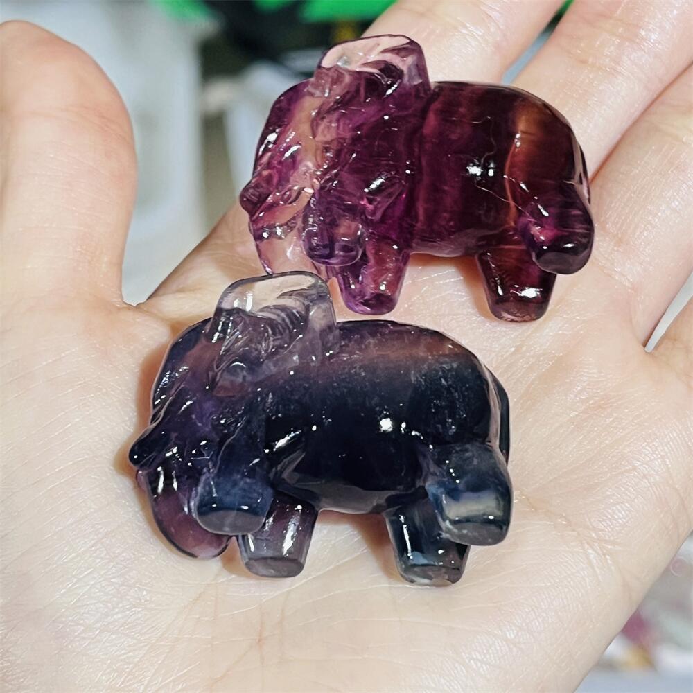 قطعتان من كريستال الفلوريت الم - مراجعة Art Craft Elephant وسعره