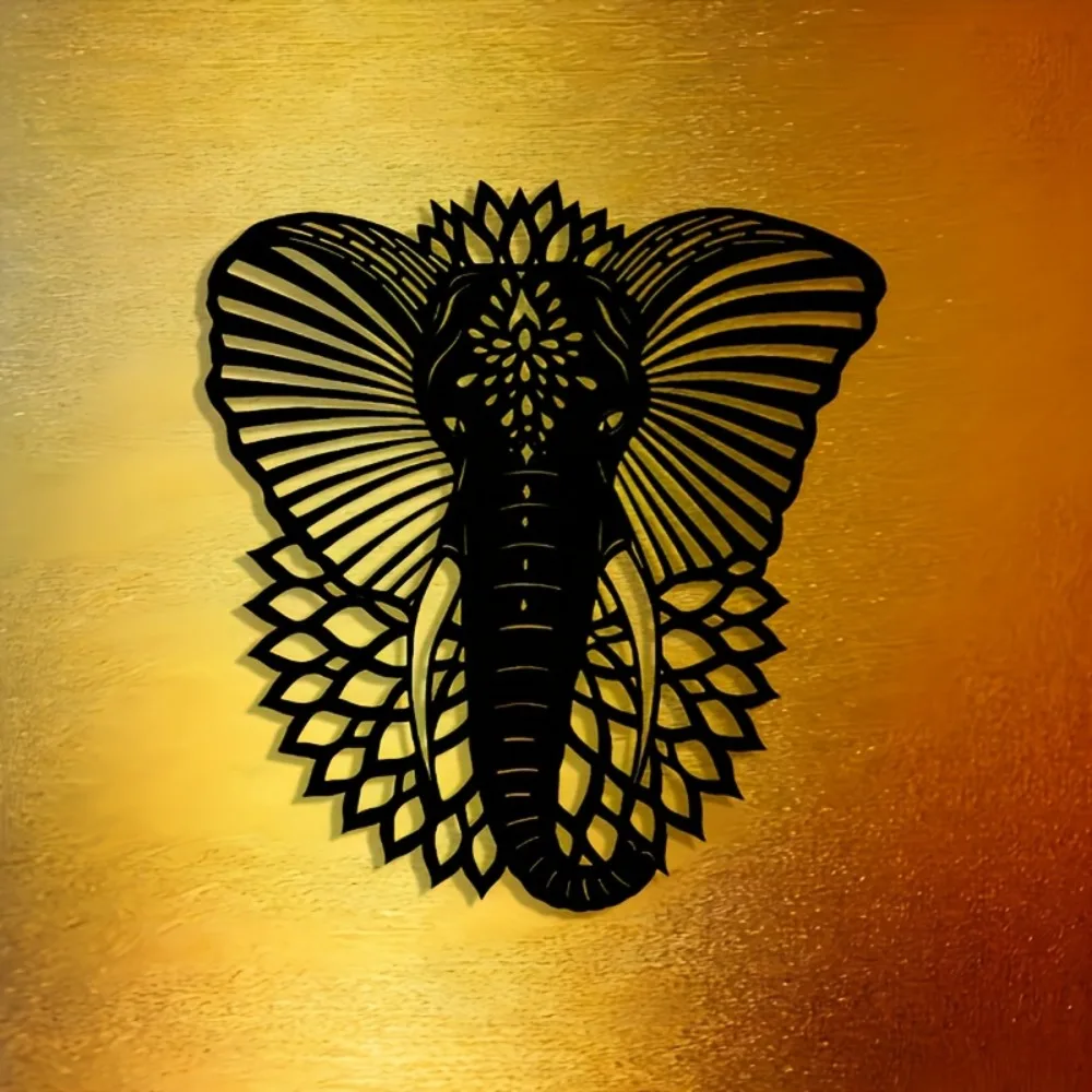 لوحة جدارية معدنية على شكل أنف - مراجعة Art Craft Elephant وسعره