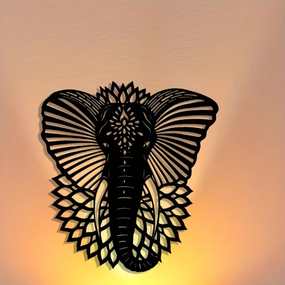 لوحة جدارية معدنية على شكل أنف - مراجعة Art Craft Elephant وسعره