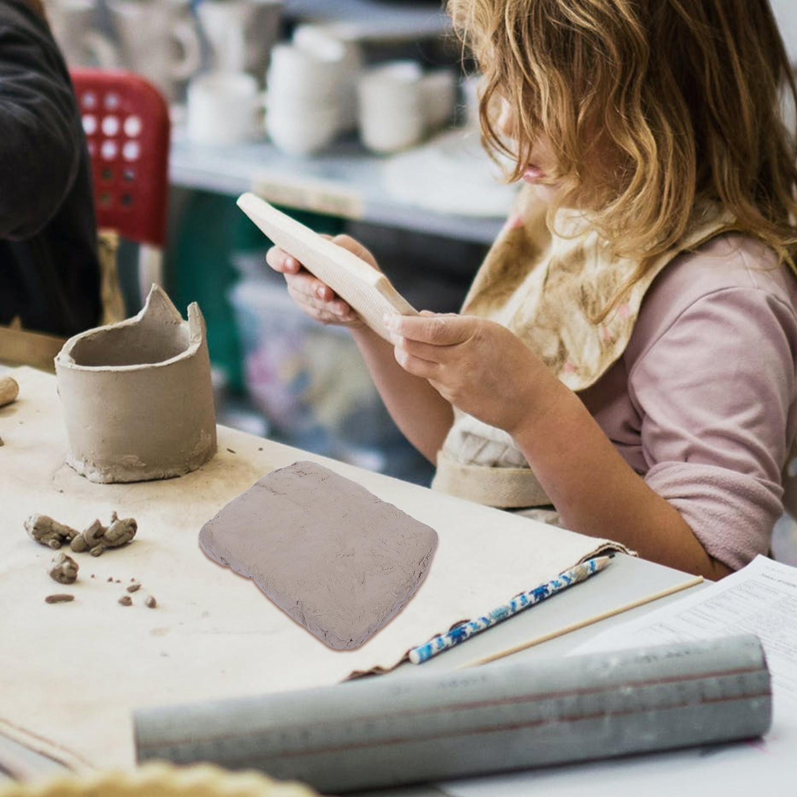 مجموعة واحدة من الصلصال الأبيض - مراجعة Art Craft Clay وسعره