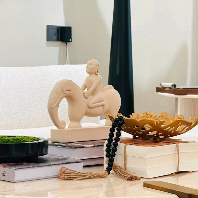 منحوتة فنية تجريدية إبداعية لش - مراجعة Art Craft Elephant وسعره
