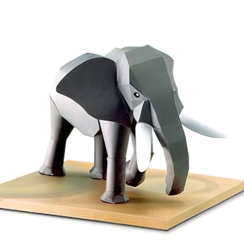 الفيل الأفريقي اوريغامي الفن ا - مراجعة Art Craft Elephant وسعره