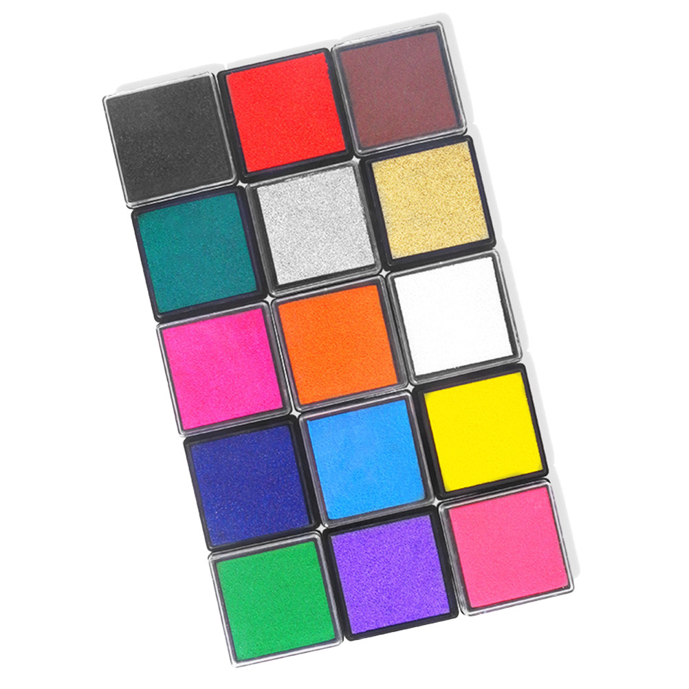 مجموعة واحدة من 15 لونًا - حبر - مراجعة Art Craft Easy With Paper وسعره