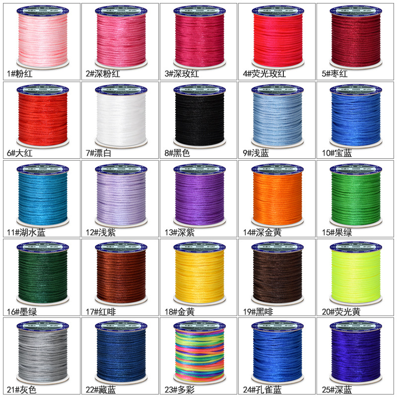 1.5 مللي متر 2 مللي متر 2.5 مل - مراجعة Macrame Cord Cotton وسعره