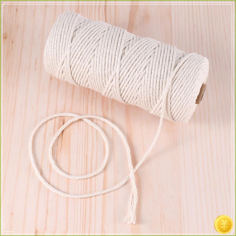 حبل قطن مكرامية 3 مللي متر مع  - مراجعة Macrame Cord Cotton وسعره
