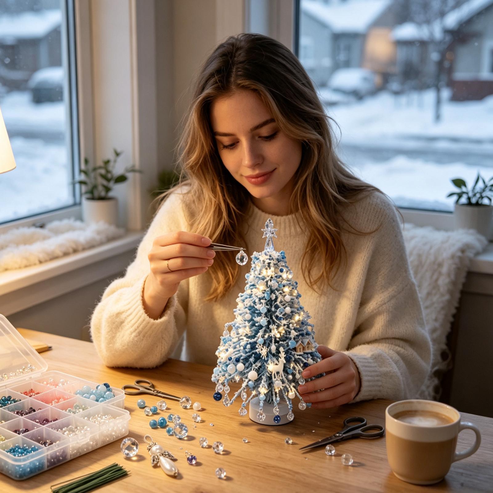 فن تزيين شجرة عيد الميلاد بالخ - مراجعة Art Craft Christmas Tree وسعره