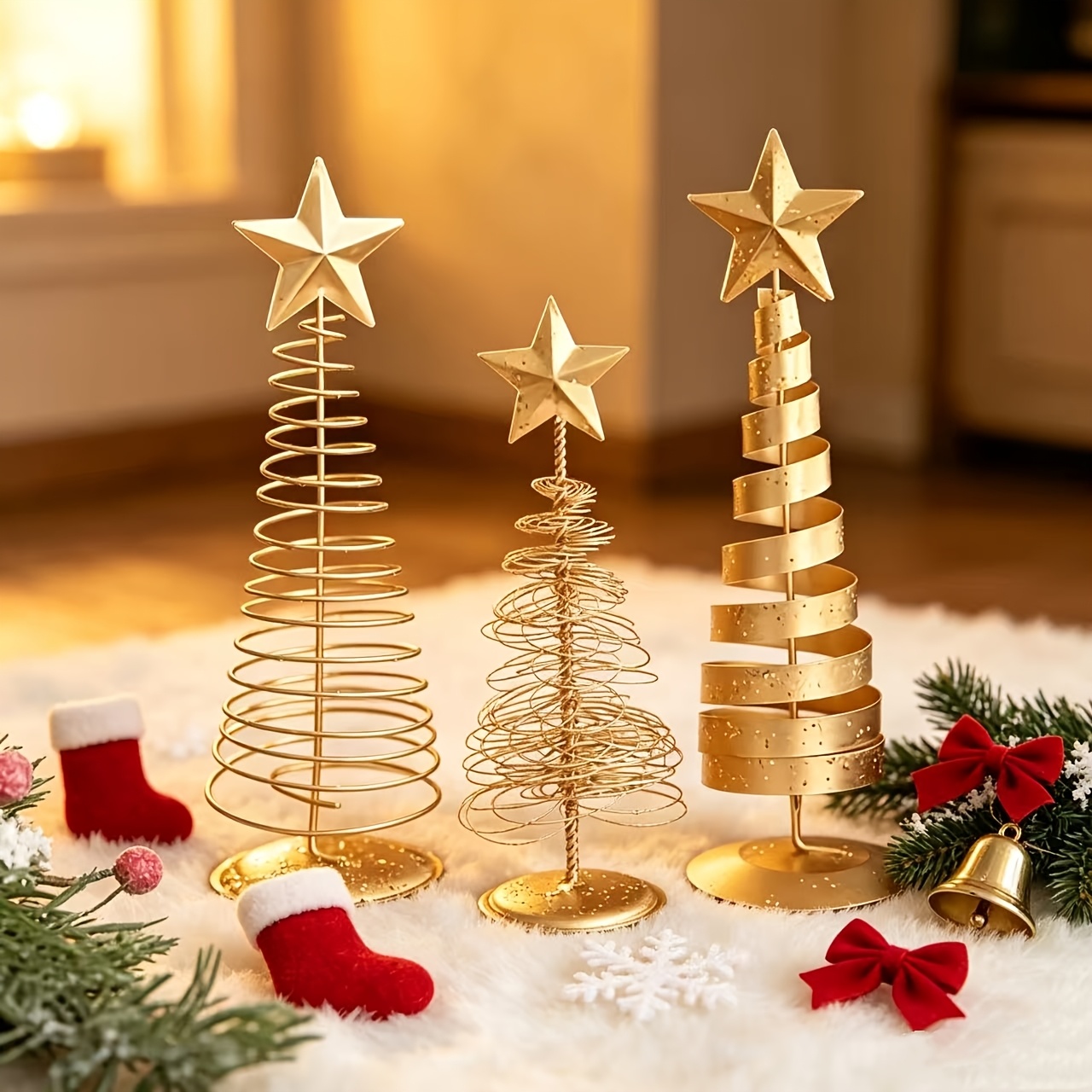 3 قطع من أشجار عيد الميلاد الا - مراجعة Art Craft Christmas Tree وسعره