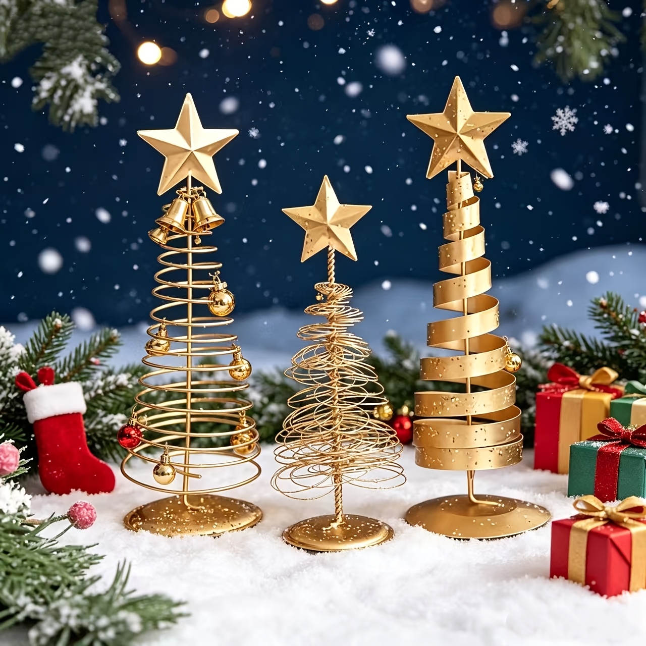 3 قطع من أشجار عيد الميلاد الا - مراجعة Art Craft Christmas Tree وسعره