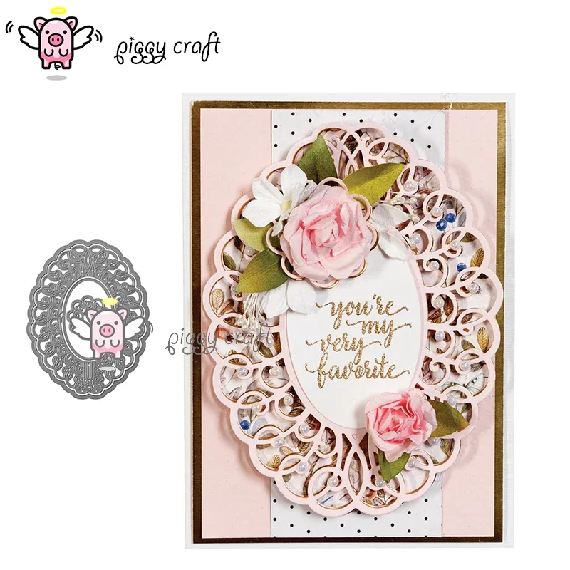 قوالب قطع معدنية من Piggy Craf - مراجعة Art Craft Background وسعره