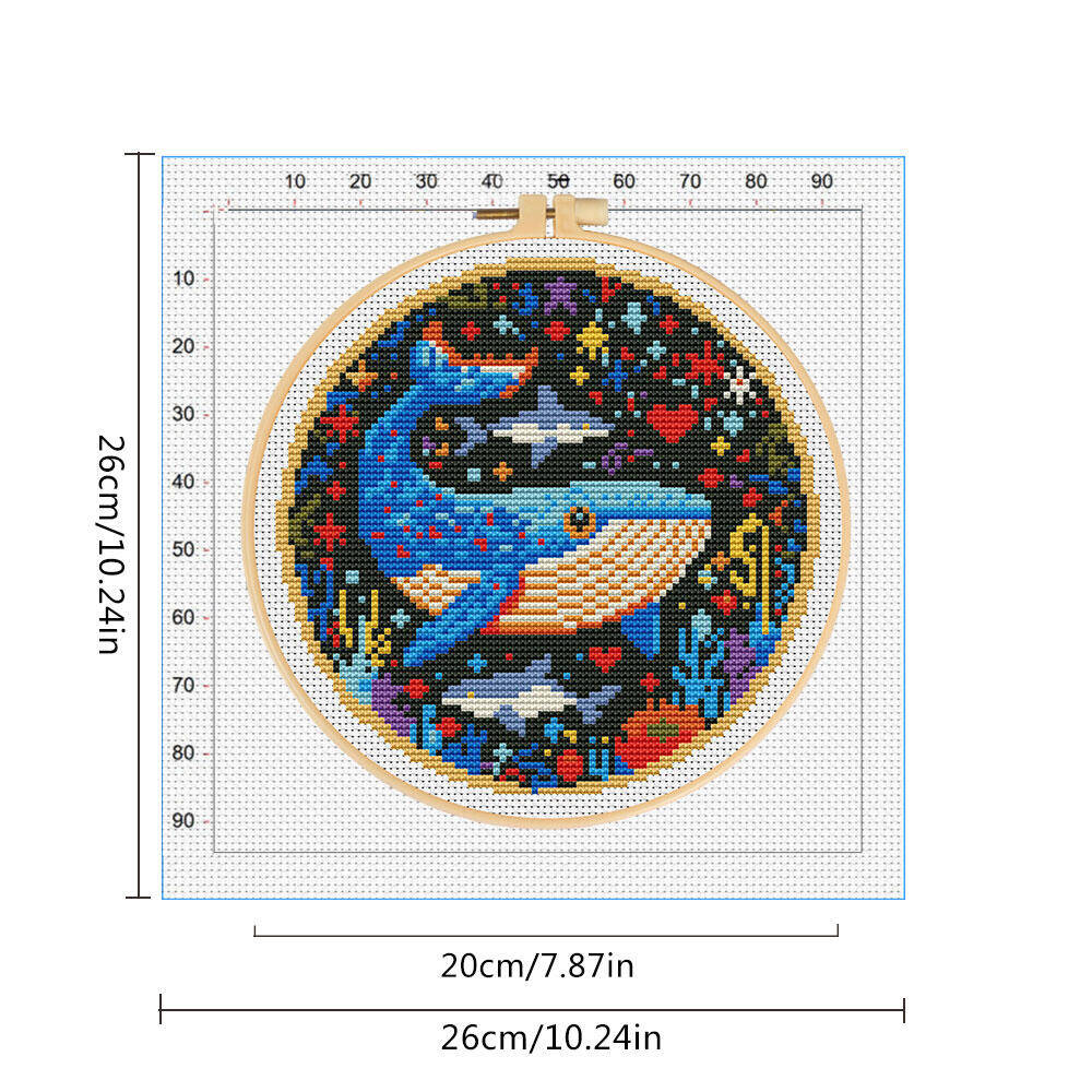 DIY بها بنفسك عبر غرزة الحوت ا - مراجعة Art Craft And Cloth وسعره