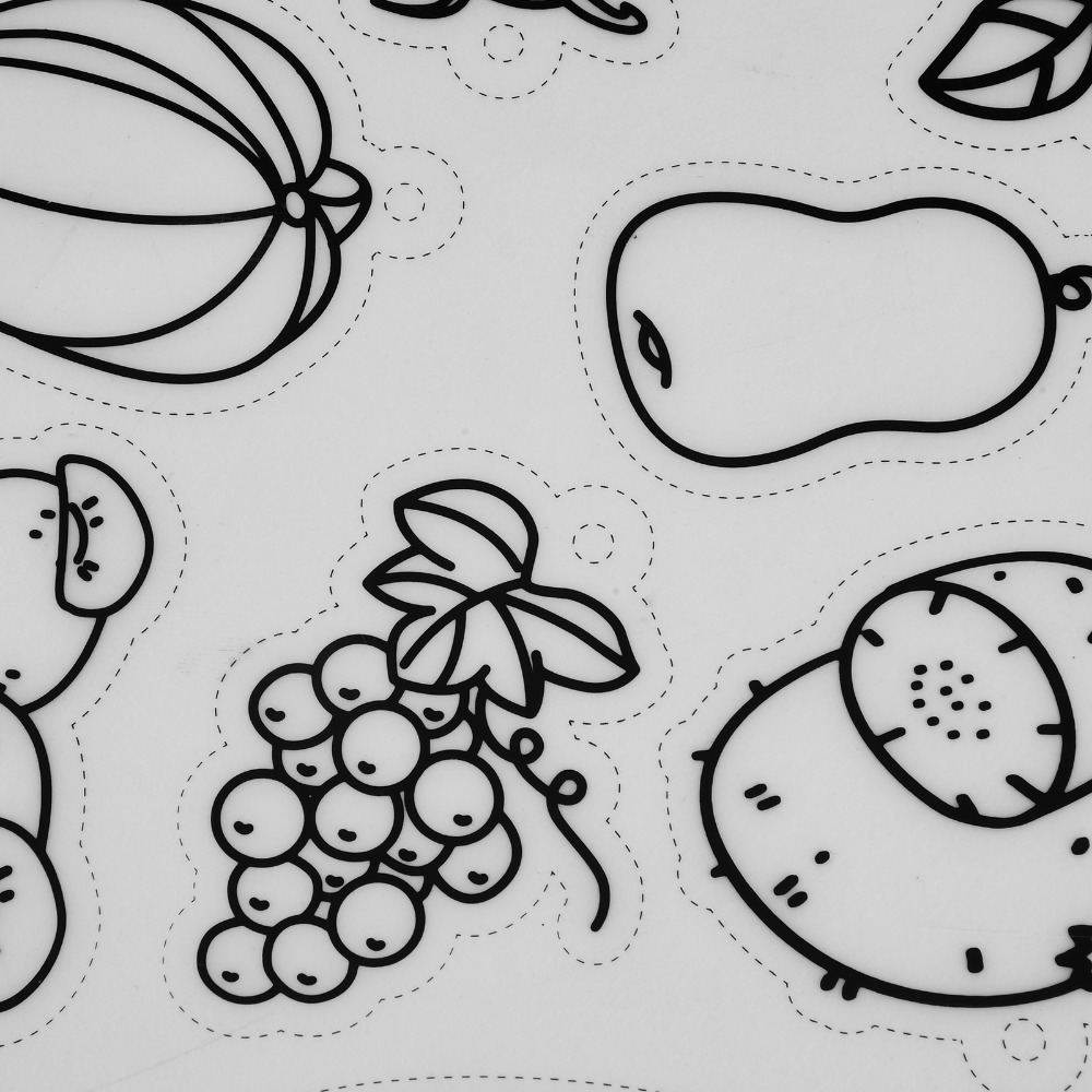 8 قطع من أوراق التشكيل الحراري - مراجعة Art And Craft Vegetable وسعره