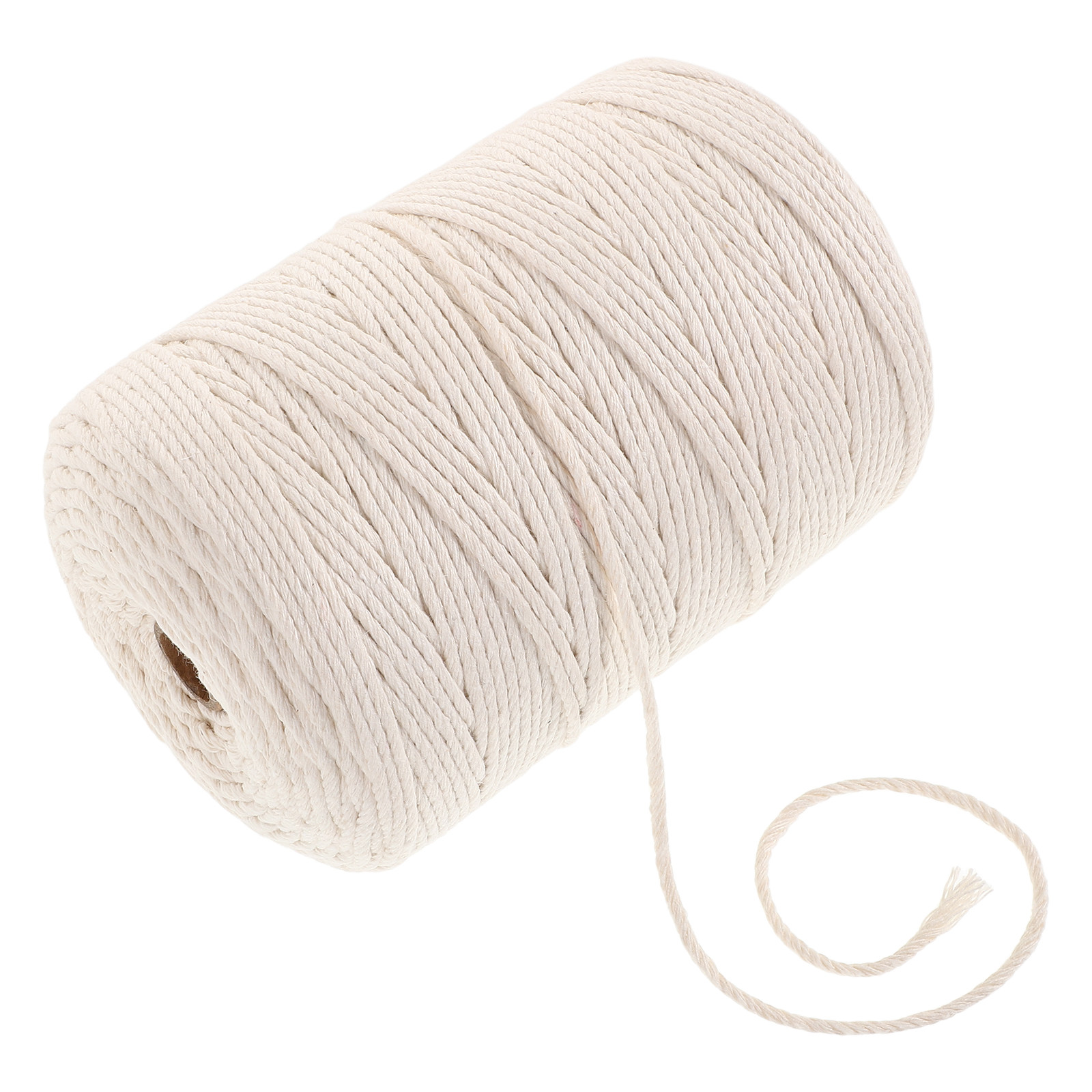 لفة واحدة من حبل الماكرامي الق - مراجعة Macrame Cord Cotton وسعره