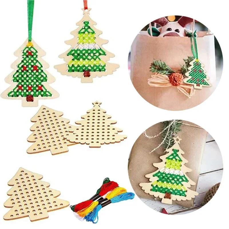 طقم تطريز خشبي عالي الجودة مكو - مراجعة Art Craft Christmas Tree وسعره