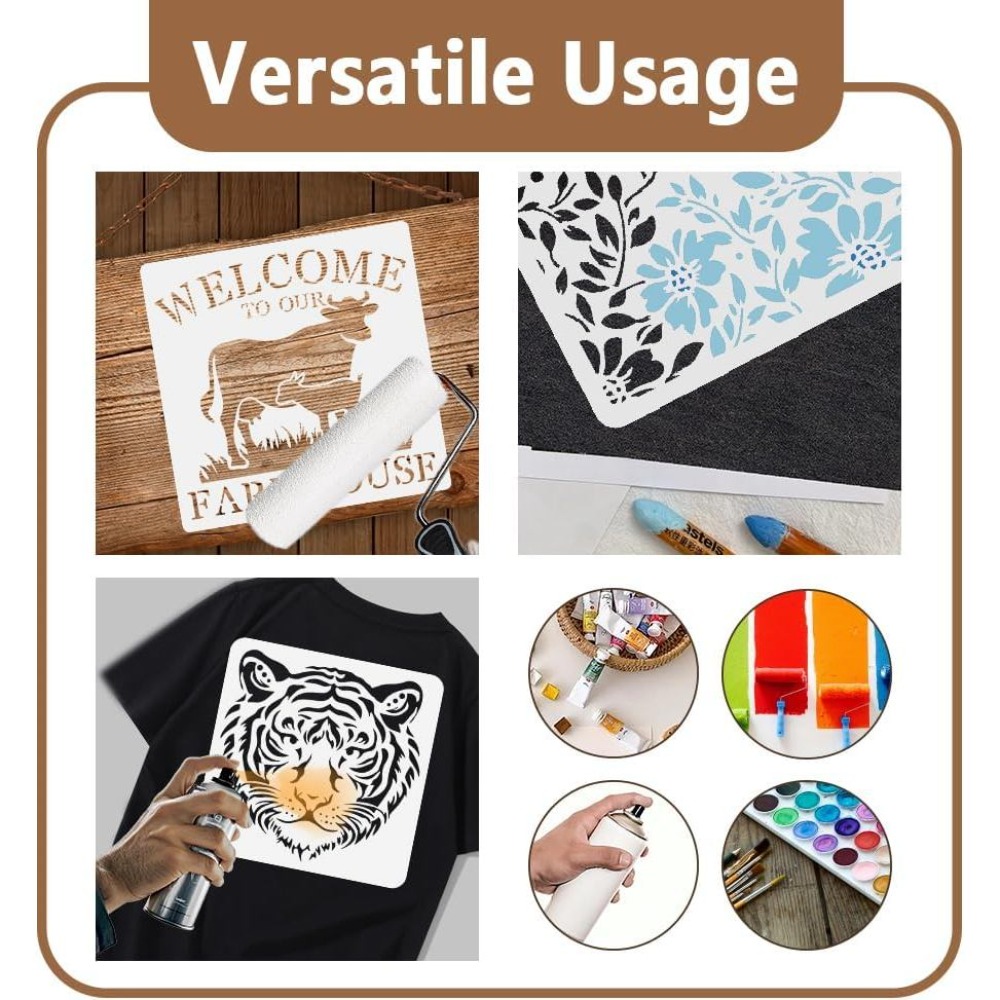 قطعتان من قوالب الرسم على شكل  - مراجعة Art Craft Template وسعره
