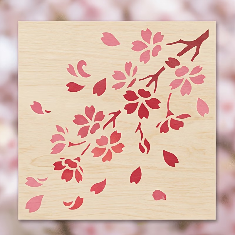 4 قطع من قوالب زهر الكرز الياب - مراجعة Art Craft Template وسعره