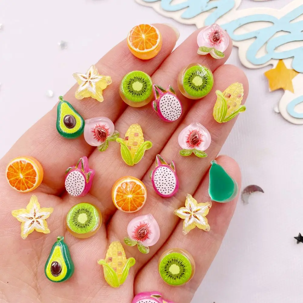50 قطعة الراتنج لطيف صغير ملون - مراجعة Art And Craft Vegetable وسعره